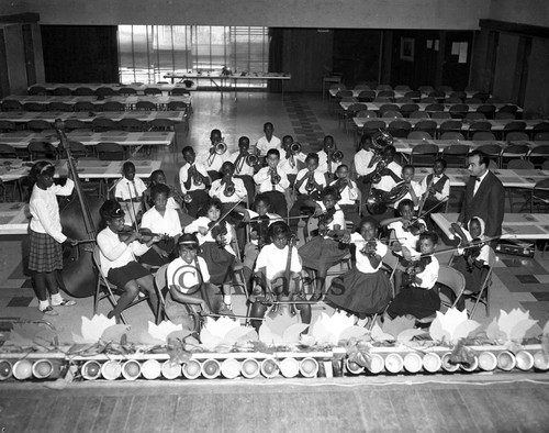 Young musicians, Los Angeles, 1964