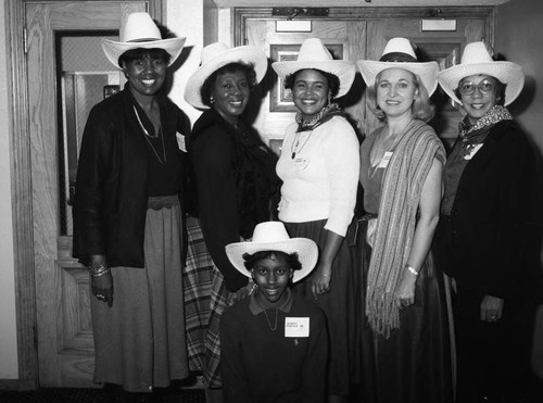 Women Wearing Hats, Los Angeles, 1983