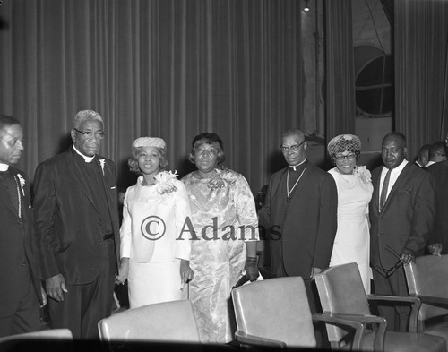 Church conference, Los Angeles, 1968