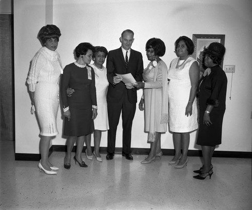 Bradley campaign, Los Angeles, 1967