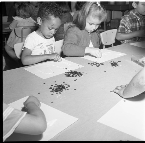 Children at Jewish Center, Los Angeles, 1967