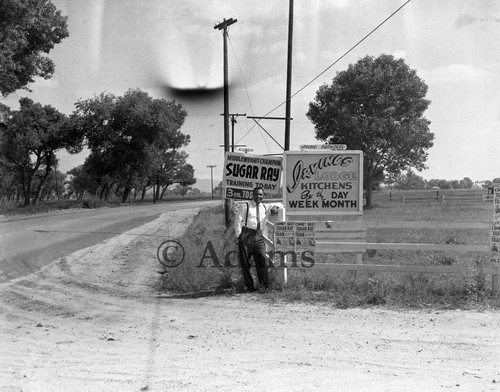 Harry Adams, Los Angeles, 1956