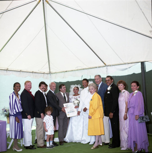 David Cunningham, III Wedding, Los Angeles, 1986