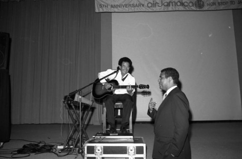 Jamaica Tourist Board event performers, Los Angeles, 1989