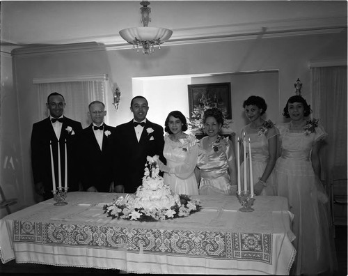 Jack Johnson Wedding, Los Angeles, 1949