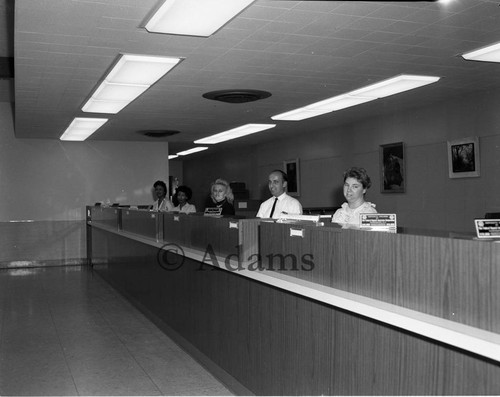 Tellers, Los Angeles, 1963