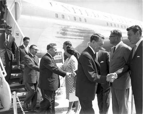 King and Queen of Afghanistan, Los Angeles, 1963