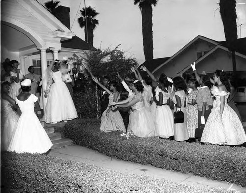 Mrs. Addie Murray's Wedding, Los Angeles, 1958