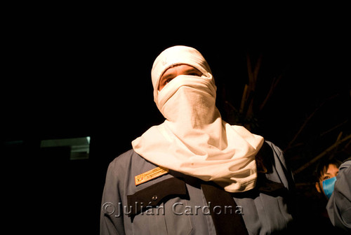 Police protest, Juárez, 2008