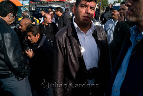 Rodriguez cime scene, Juárez, 2008