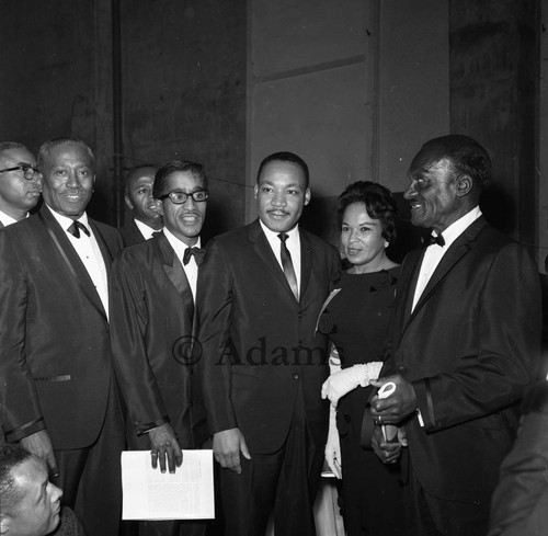 Leaders congregate, Los Angeles, 1963