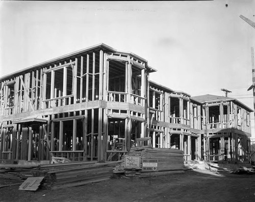 Construction, Los Angeles, 1948