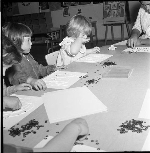 Children at Jewish Center, Los Angeles, 1967