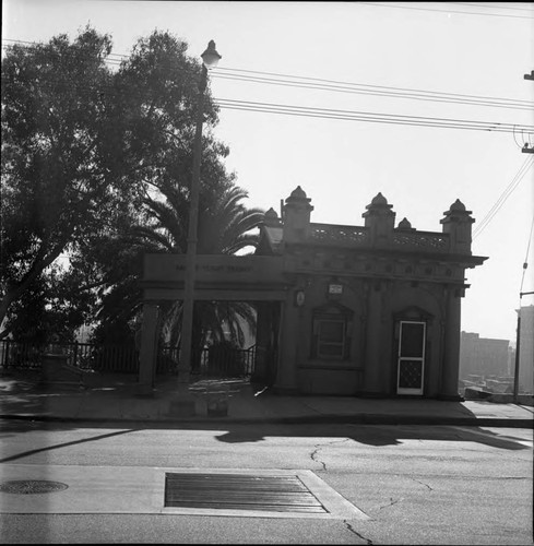 Angels Flight Station House, Bunker Hill, Los Angeles, ca. 1969