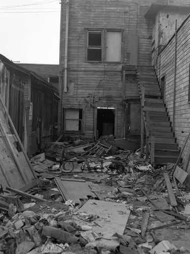 Black Panthers' Building, Los Angeles, 1970