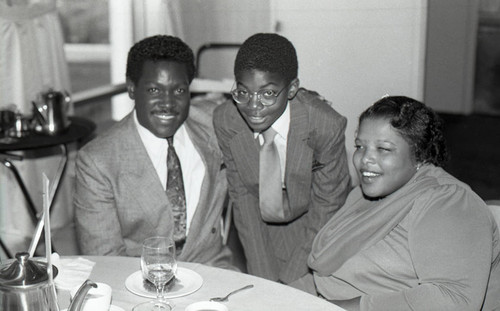 Dorothy Chandler event group portrait, Los Angeles, 1989