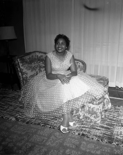 NAACP Queen, Pasadena, 1957