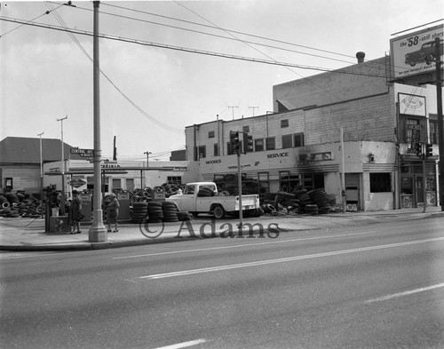 Central Ave., Los Angeles, 1963