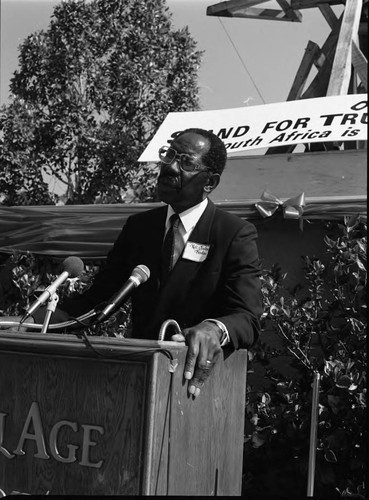 Southern Christian Leadership Conference (SCLC) Rally, Los Angeles, 1987