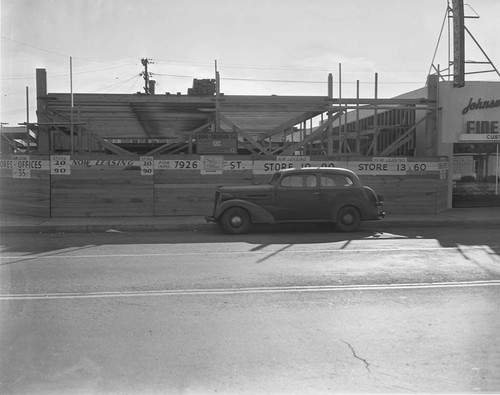 Construction, Los Angeles, ca. 1948