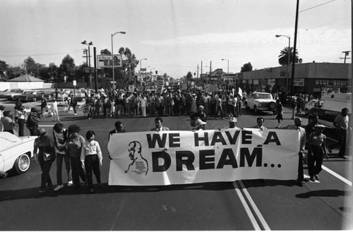 Demonstration, Los Angeles, 1983