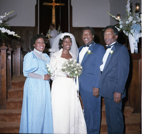 John and Lucille Holoman Anniversary, Los Angeles, 1983