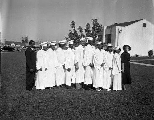 Graduation, Los Angeles, 1950