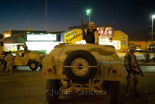 Military, Juárez, 2007