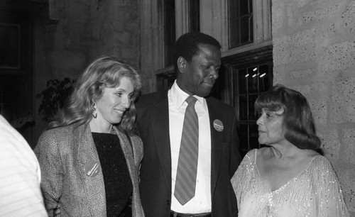 Sydney Poitier & Ethel Bradley, Los Angeles, 1983