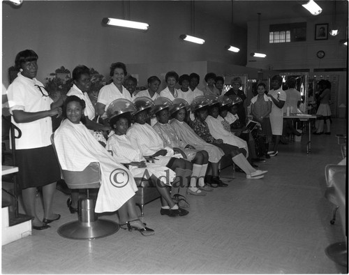 Hair Salon , Los Angeles, 1967