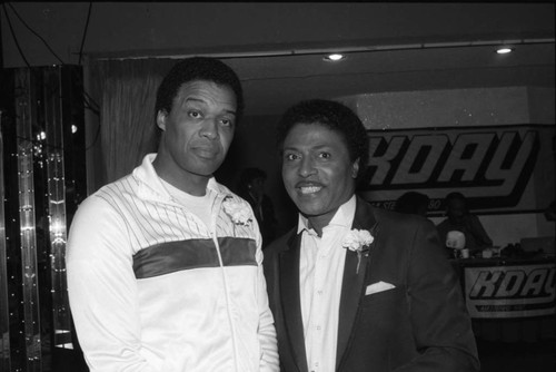 Men at Sickle Cell Radio-Thon, Los Angeles, 1984