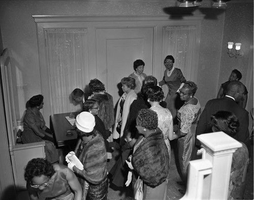 Wedding Reception Guests, Los Angeles, 1962