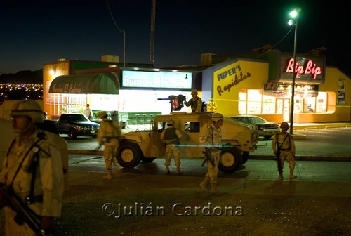 Military, Juárez, 2007