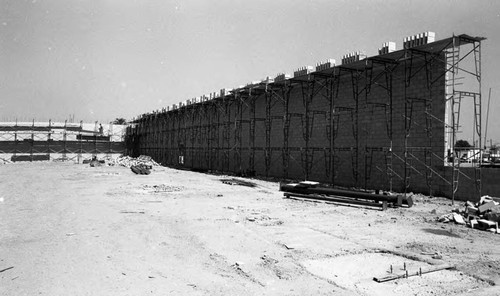 Construction site, Los Angeles, 1990