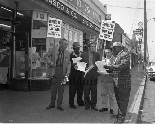 Protest, Los Angeles, 1962