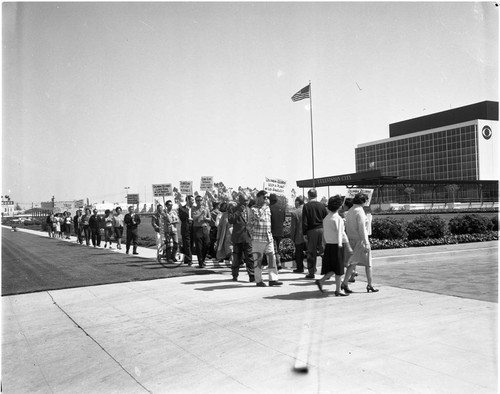 Protest, Los Angeles, 1964