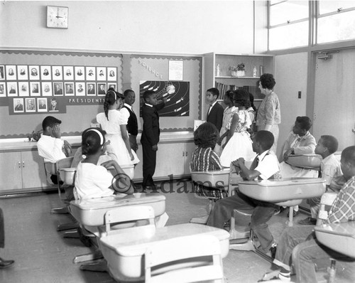 Classroom, Los Angeles, 1962