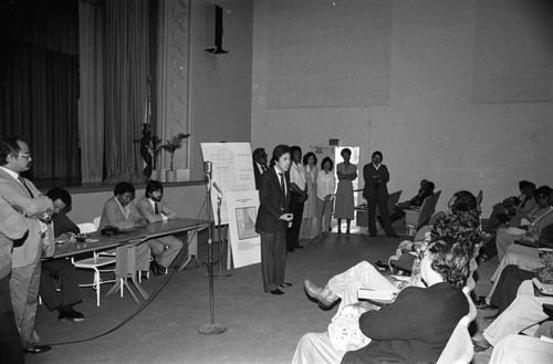 Community Youth Gang Services meeting, Los Angeles, 1982