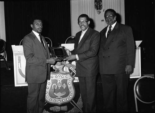 David Cunningham, Jr. and Omega Psi Phi, Los Angeles, 1983