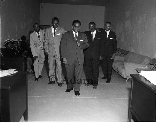 Group portrait, Los Angeles, 1962