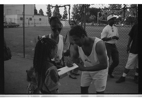 KJLH radio event, Los Angeles, 1994