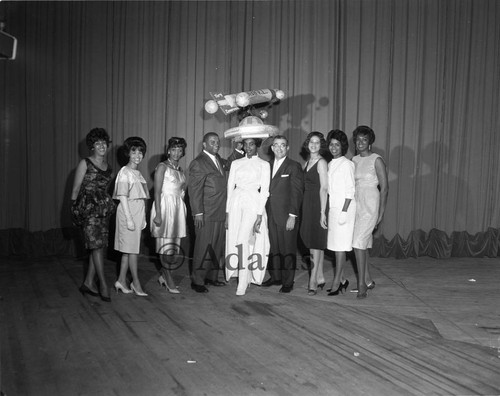 Decorative hat, Los Angeles, 1962