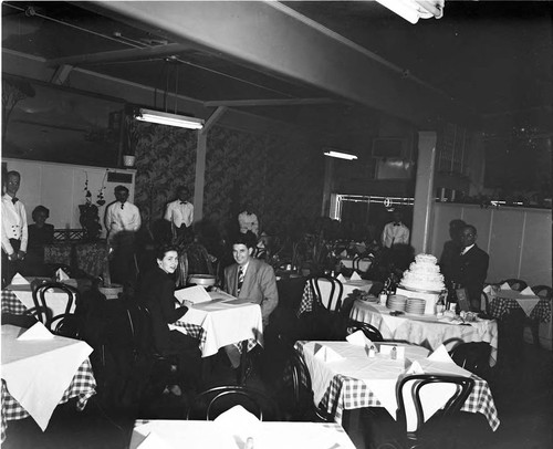 Restaurant, Los Angeles, ca. 1960