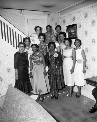 Twelve women at event, Los Angeles