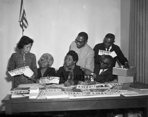 Voter Registration, Los Angeles, 1969