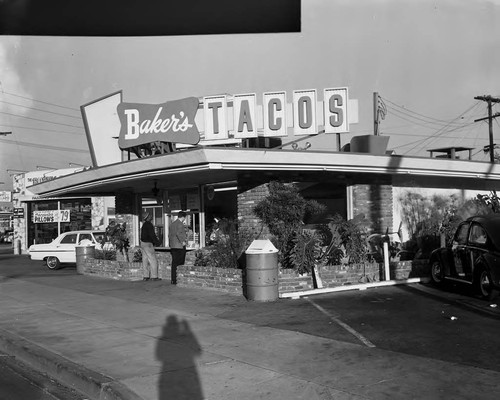 Baker's Tacos, Los Angeles, 1963