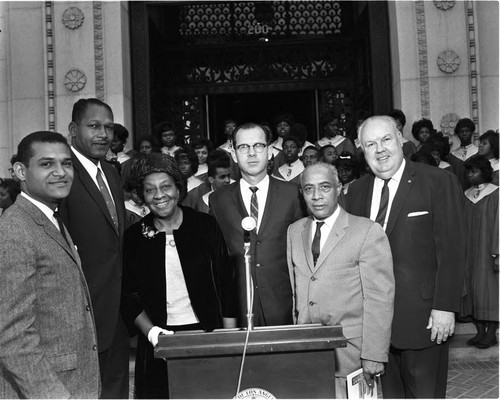 Negro Unity Week, Los Angeles, 1963