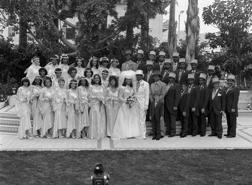 Maxine F. Thomas Wedding, Los Angeles, 1987