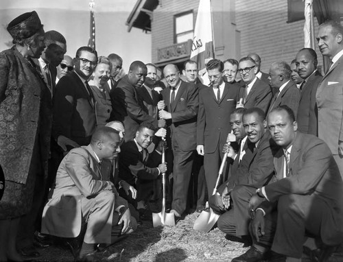 Groundbreaking, Los Angeles, 1962