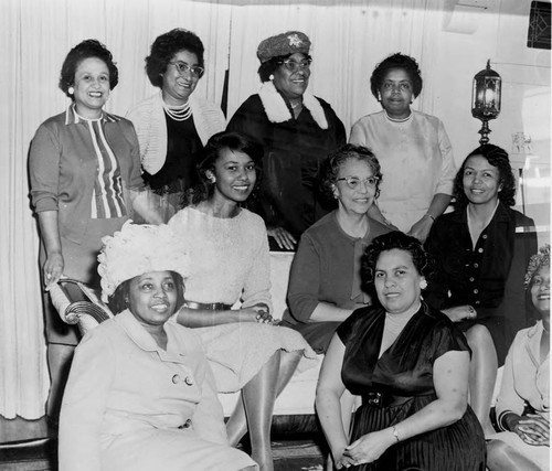 Group Gathering, Los Angeles, ca. 1960